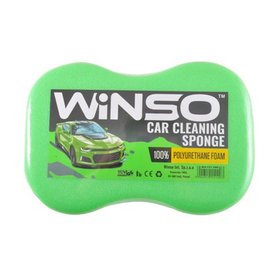 Губка для миття авто Winso з дрібними порами, 240*160*70мм 6325 фото