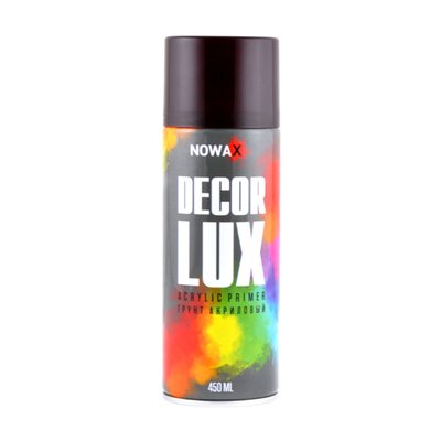 Грунтівка акрилова Nowax Spray 450мл червоний (FLAME RED/RAL3000) 3752 фото