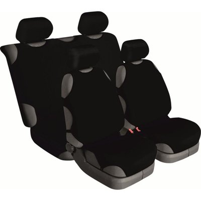 Майки універсал Beltex Cotton чорний на 4 сидіння, без підголівників 4128 фото
