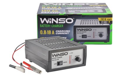 Зарядний пристрій АКБ Winso 12V, 18А 6360 фото