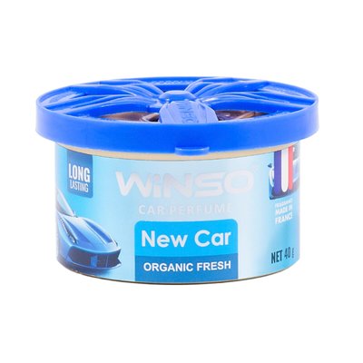 Ароматизатор Winso Organic Fresh New Car, 40г 6422 фото