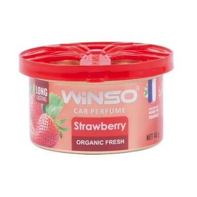 Ароматизатор Winso Organic Fresh Strawberry, 40г 6428 фото