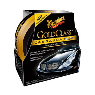 Карнауба твердий віск Meguiar's G7014J Gold Class Carnauba Plus Paste Wax, 311 г G7014J фото