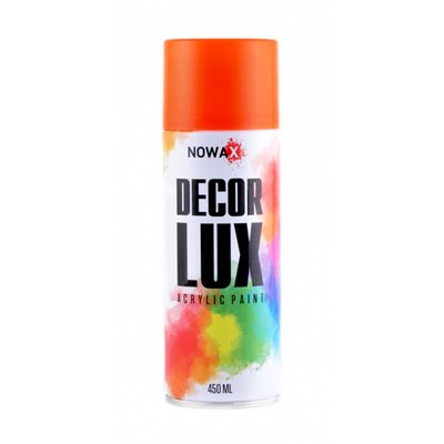 Фарба флуоресцентна Nowax Spray 450мл помаранчевий (ORANGE) 3762 фото