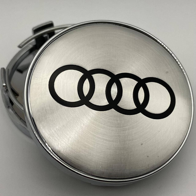 Ковпачки для дисків Audi 60 мм 56 мм срібло g400 фото