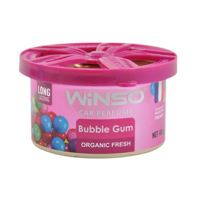 Ароматизатор Winso Organic Fresh Bubble Gum, 40г 6415 фото