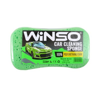 Губка для миття авто Winso з великими порами, 220*120*60мм 6327 фото