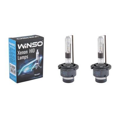 Ксенонова лампа Winso D2R 5000K, 85V, 35W PK32d-3, 2шт 6143 фото