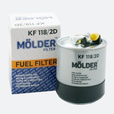 Фільтр паливний Molder Filter KF 118/2D (WF8353, KL228/2D, WK84223X) 544 фото