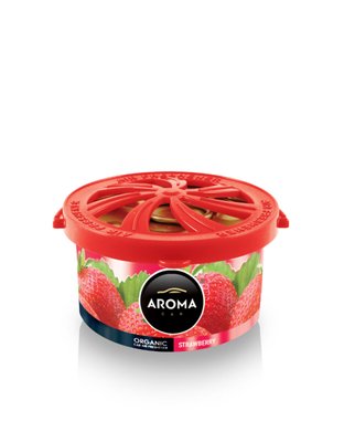 Ароматизатор Aroma Car Organic Green Tea Strawberry, 40g 2022 фото