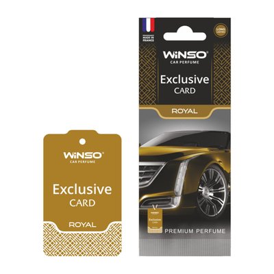 Ароматизатор Winso Card Exclusive Royal 5985 фото