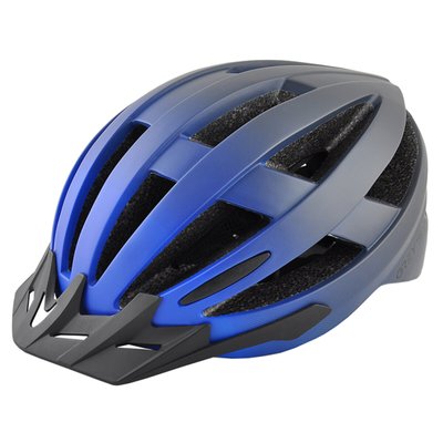 Велосипедний шолом Grey's L чорно-синій матовий 4597 фото