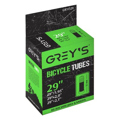 Камера для велосипеда Grey's 29"x1,95/2,1 AV 35мм 7704 фото