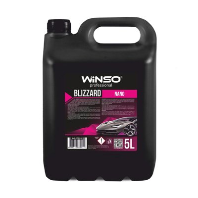 Шампунь Winso Blizzard Nano Foam Shampoo для ручної мийки (концентрат 1:12-1:10 для пінокомлекту), 5л 6798 фото