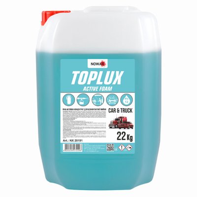Активна піна Nowax Toplux Active Foam концентрат для безконтактної мийки, 22кг 4341 фото