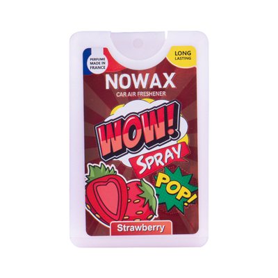 Ароматизатор повітря з розпилювачем Nowax WOW Spray 18мл Strawberry 7581 фото