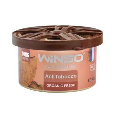 Ароматизатор Winso Organic Fresh Anti Tobacco, 40г 6412 фото