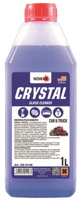 Очисник скла Nowax Crystal Glass Cleaner концентрат 1:10, 1л 2946 фото