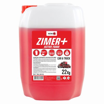 Активна піна Nowax Zimer Active Foam суперконцентрат для безконтактної мийки, 22кг 2492 фото
