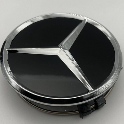 Ковпачки для дисків Mercedes 75 мм 70 мм кільце чорний глянець g420 фото