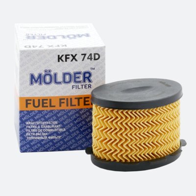 Фільтр паливний Molder Filter KFX 74D (WF8177, KX84DEco, PU1021X) 622 фото