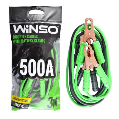Провода-прикурювачі Winso 500А, 3м 6861 фото