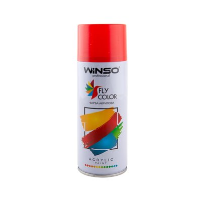 Фарба акрилова Winso Spray 450мл темно-червоний (RUBY RED/RAL3003) 7000 фото