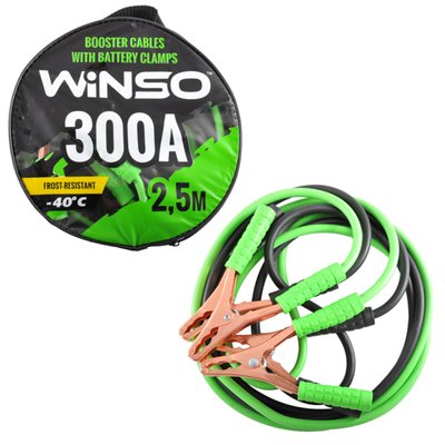 Провода-прикурювачі Winso 300А, 2,5м 6857 фото