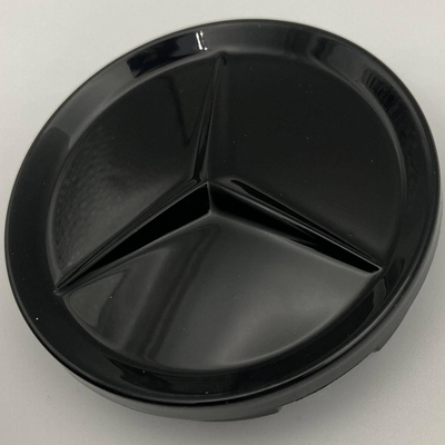 Ковпачки для дисків Mercedes 65 мм 58 мм чорний глянець g428 фото