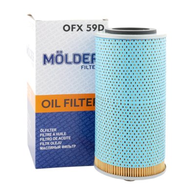 Фільтр масляний Molder Filter OFX 59D (57609E, OX69D, H121102X) 645 фото