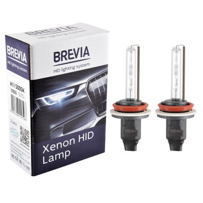 Ксенонова лампа Brevia H11 5000K, 85V, 35W PGJ19-2 KET, 2шт 3045 фото