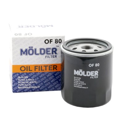 Фільтр масляний Molder Filter OF 80 (WL7129, OC90o. F., W71275) 478 фото
