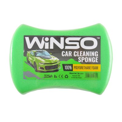 Губка для миття авто Winso з дрібними порами, 200*140*60мм 6324 фото
