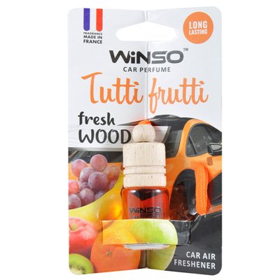 Ароматизатор Winso Fresh Wood Tutti Frutti, 4мл 5989 фото