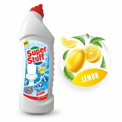 Засіб для миття унітазу Super Stuff лимон, 1000мл 7373 фото