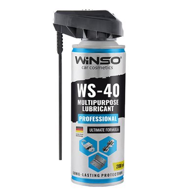 Змазка багатофункціональна Winso WS-40 Professional Multipurpose Lubricant, 200мл 7603 фото